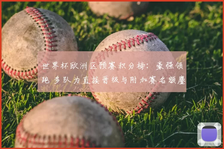 世界杯欧洲区预赛积分榜：豪强领跑 多队为直接晋级与附加赛名额鏖战